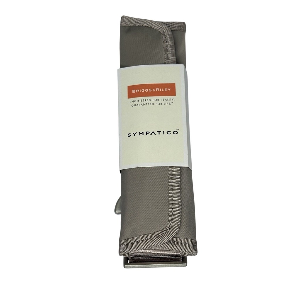 Briggs & Riley‎ Sympatico Comfort Flex Shoulder Strap Tan Beige Brown NEW